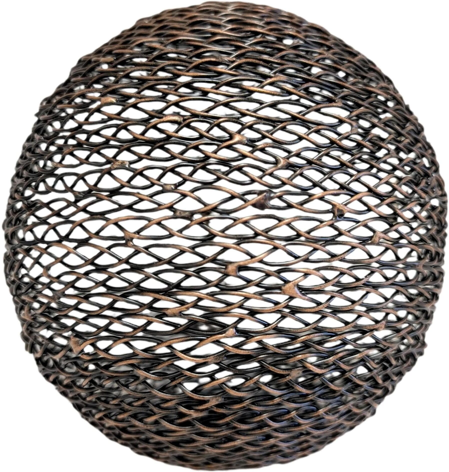Dekokugel "CHALET Chalet Patti", braun (bronze), H:15cm Ø:15cm, Polyresin, Dekofiguren, Dekokugel bronze B/H/T: 15cm