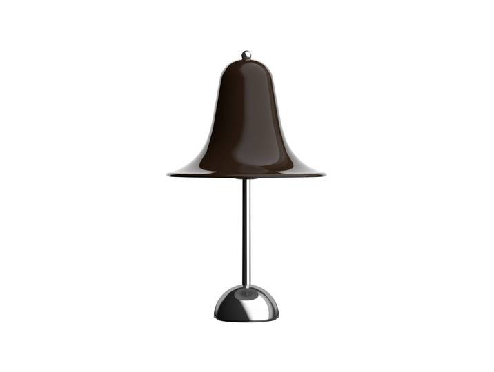 Tafellamp Pantop, bruin / roest, Woon-/ Eetkamer, metaal, Design, Tafellamp