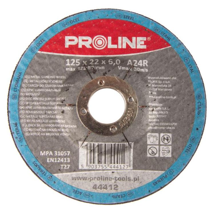 Pro-Line Metallschleifscheibe, T27, 180x6,0x22a24r Proline (44418)