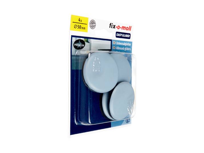 Fix-O-Moll PTFE-Glider 5 × 5 cm 4 Stück