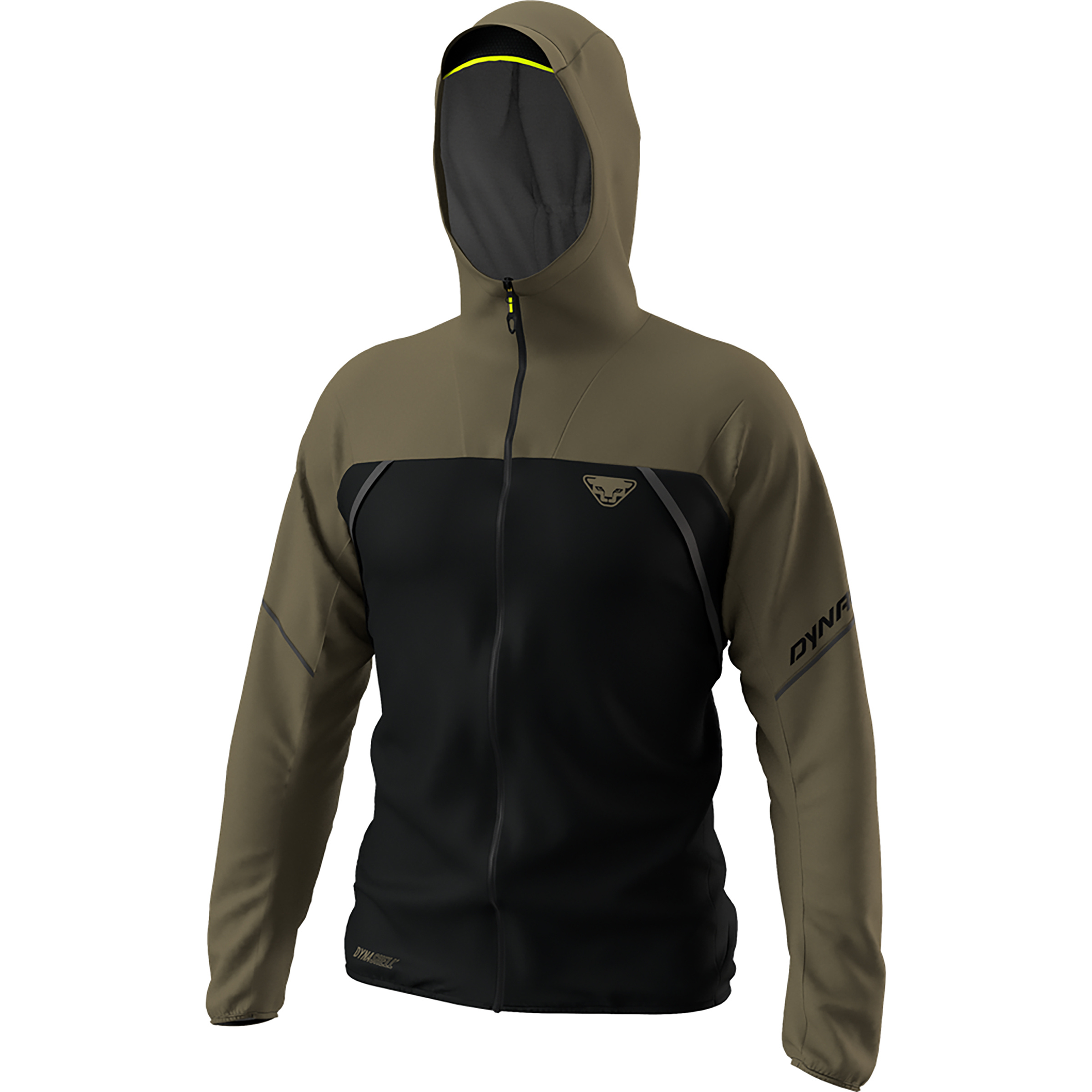Dynafit Alpine 3L Herren Regenjacke oliv Größe M Trekking Klein verpackbar Wasserabweisend