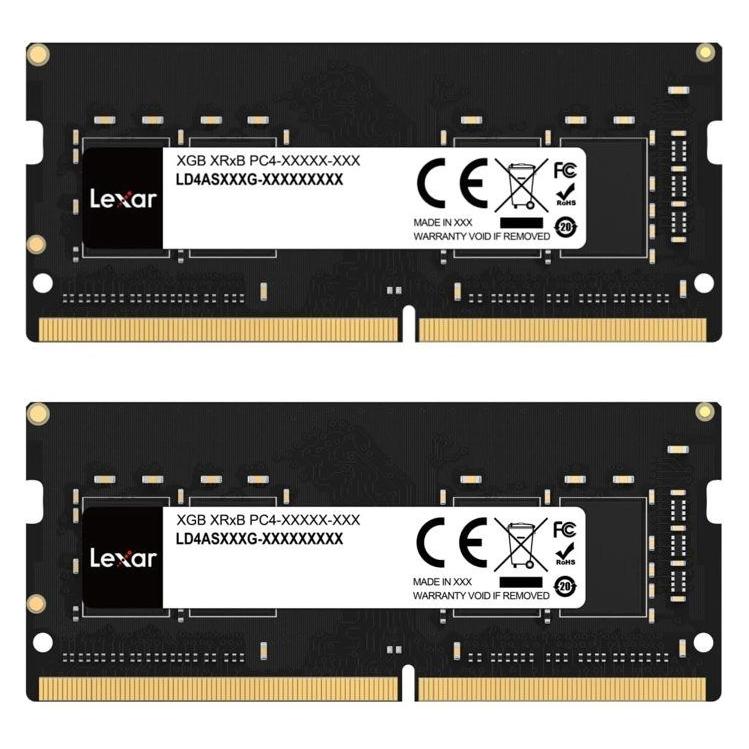 Lexar 16GB 3200MHz CL22 DDR4 UDIMM (1 x 16GB, 3200 MHz, DDR4-RAM, U-DIMM) (LD4U16G32C22ST-BGS)