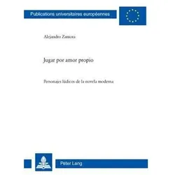 Jugar por amor propio, Fachbücher von Alejandro Zamora