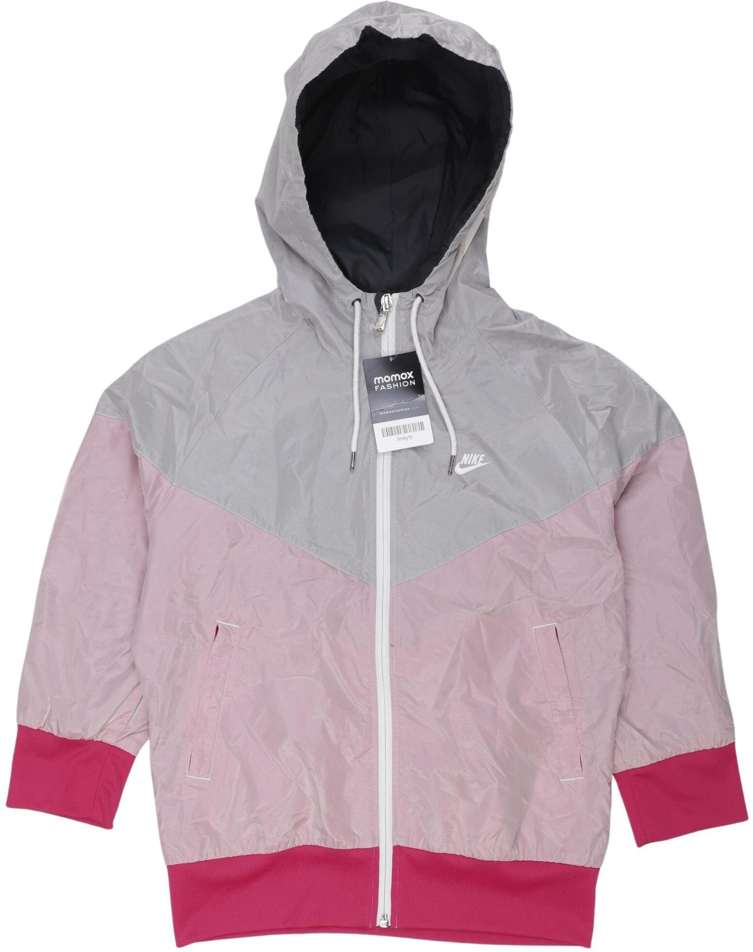 Nike Mädchen Jacke oder Mantel, Mehrfarbig, Gr. M, Synthetik - Second Hand