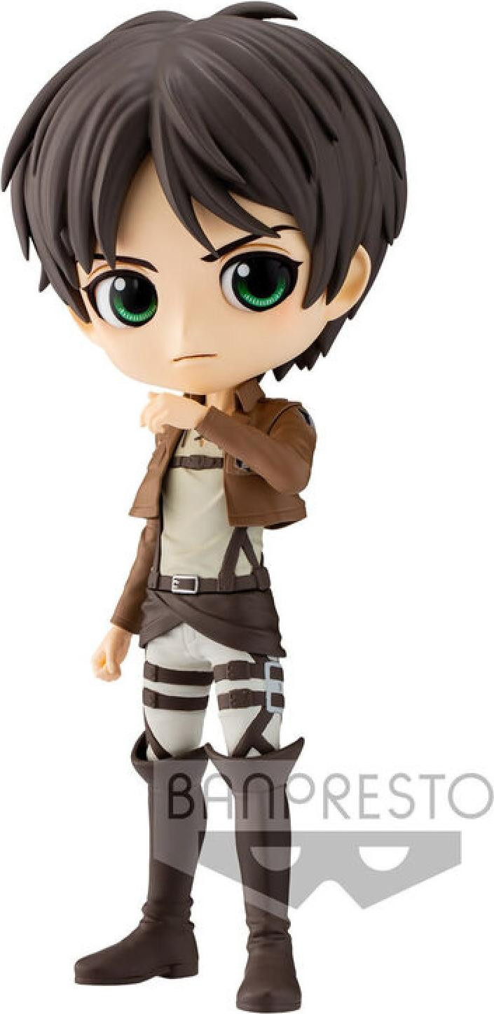 Banpresto Attack on Titan Q posket figuur Eren Yeager versie B, 14 cm