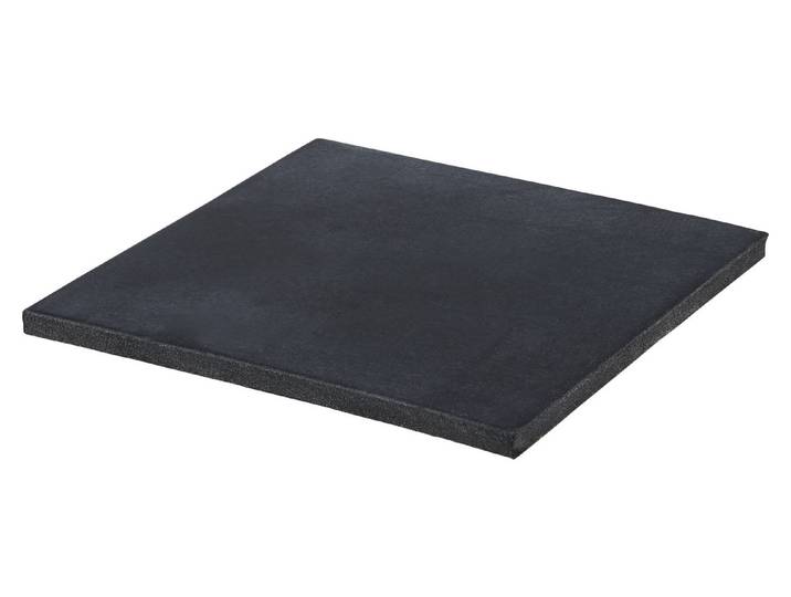 EPDM-Pad Schwarz 60×60×3mm 25 Stück