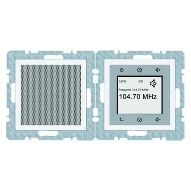 Berker Radio Touch mit LS DAB+ S.1/B.x pwm (DAB+, FM) (29809909)