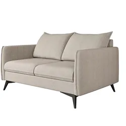 2-SITZER-SOFA Pulse Beige Luxusmicrofaser