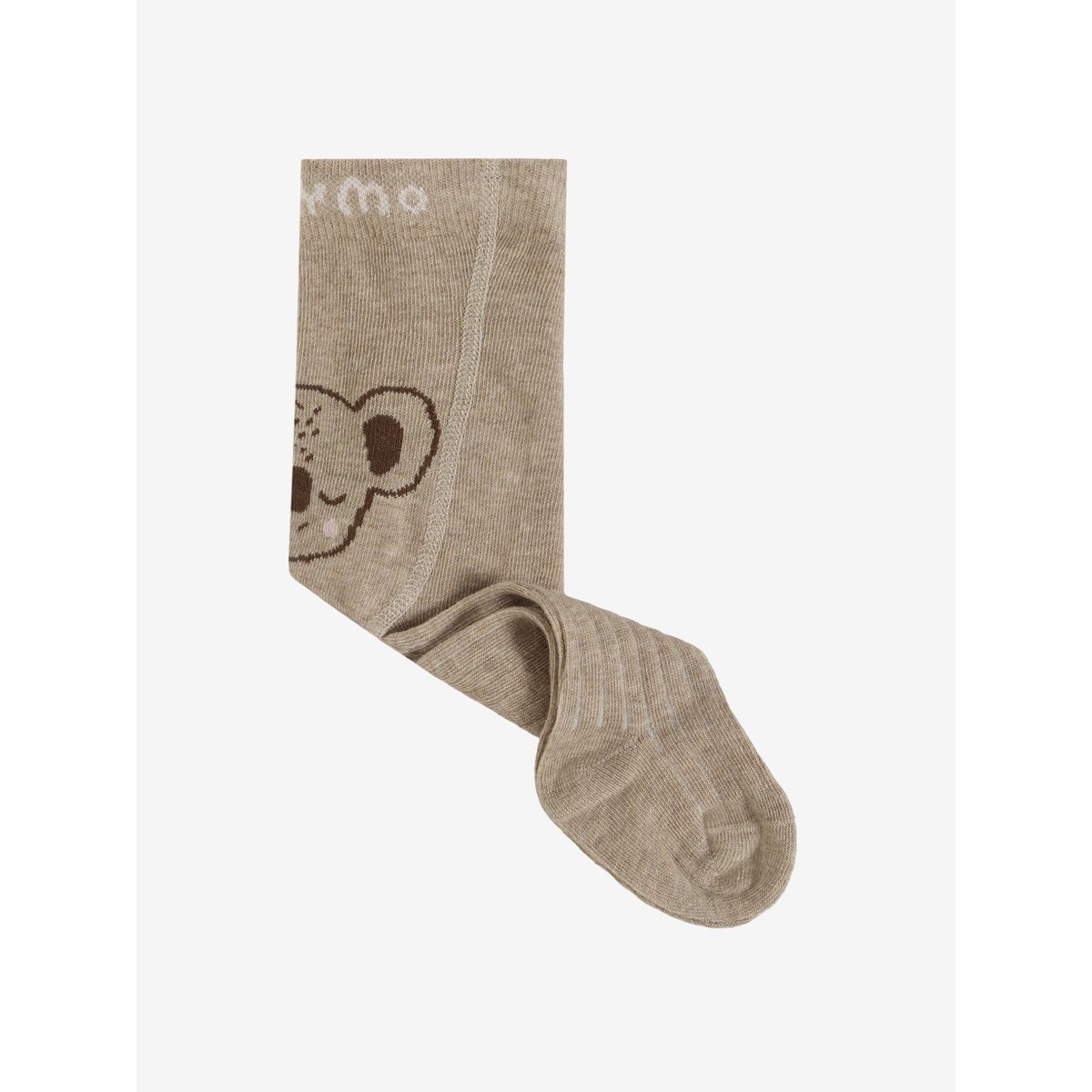 Minymo Baby Stocking w.effect on Back silver mink (235) 92\98 6638-235-92\98