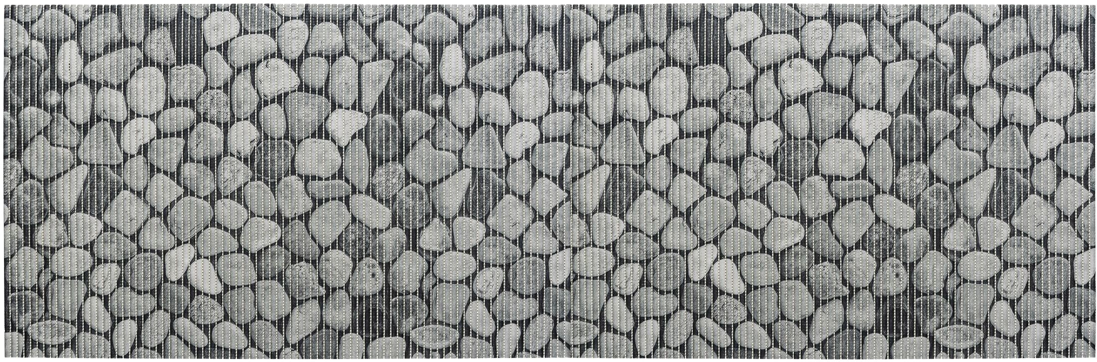 Badematte WENKO, grau, H:50mm, Badematten, Badematte, BxL: 65 x 200 cm