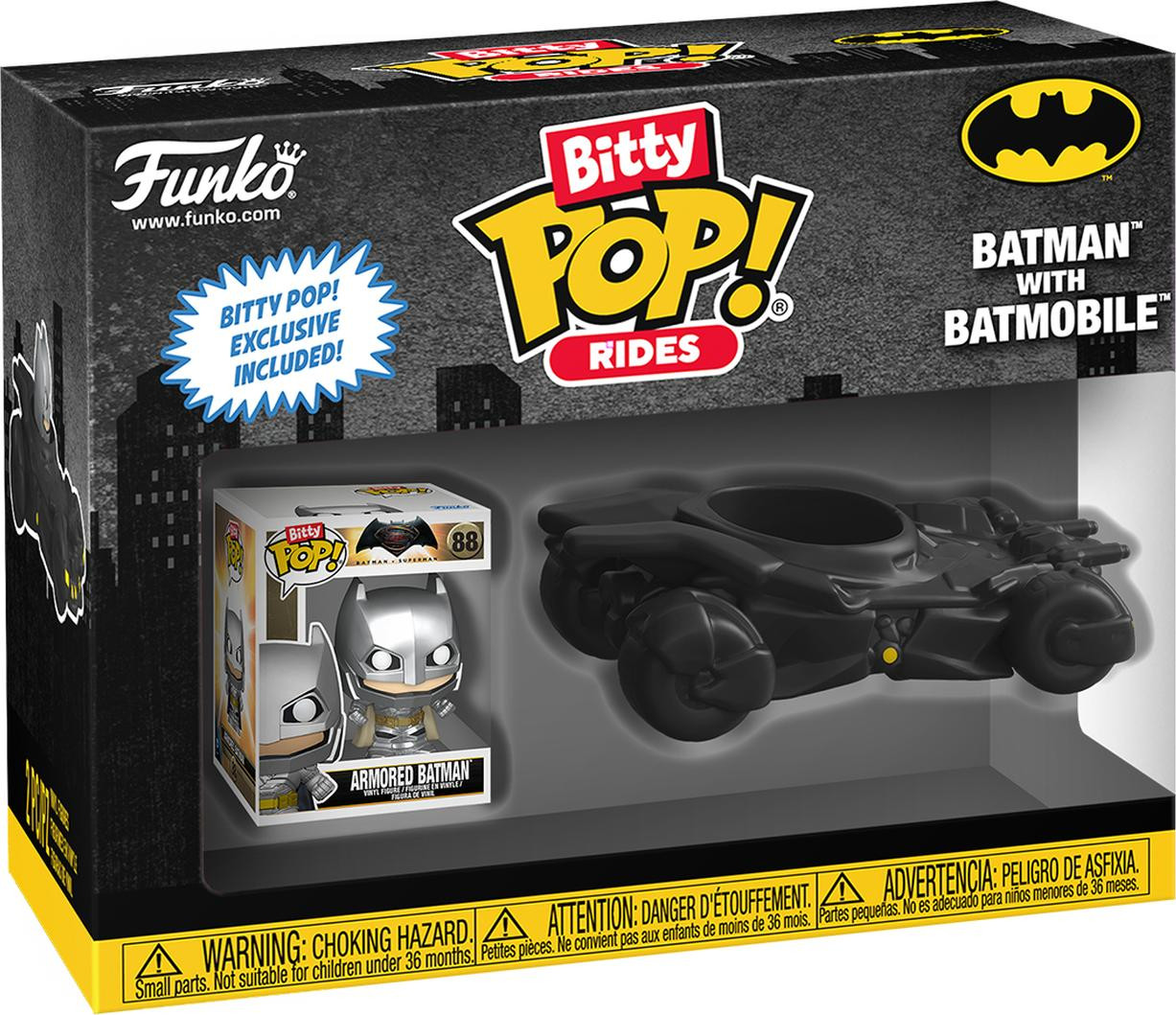 Funko Bitty Pop! Rides Batman met Batmobile