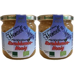 Bio Kornblumenhonig 2 x 500 g | der Bioland-Imkerei Hensel