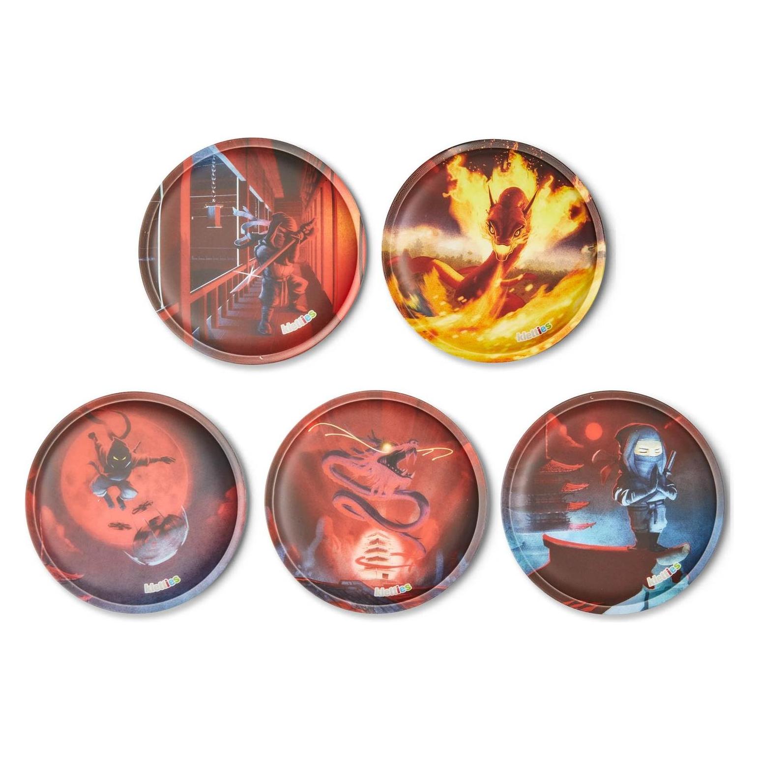 Ergobag Kletties Set Feuerdrache 5-teilig (70526_ERG-KLE-001-102)