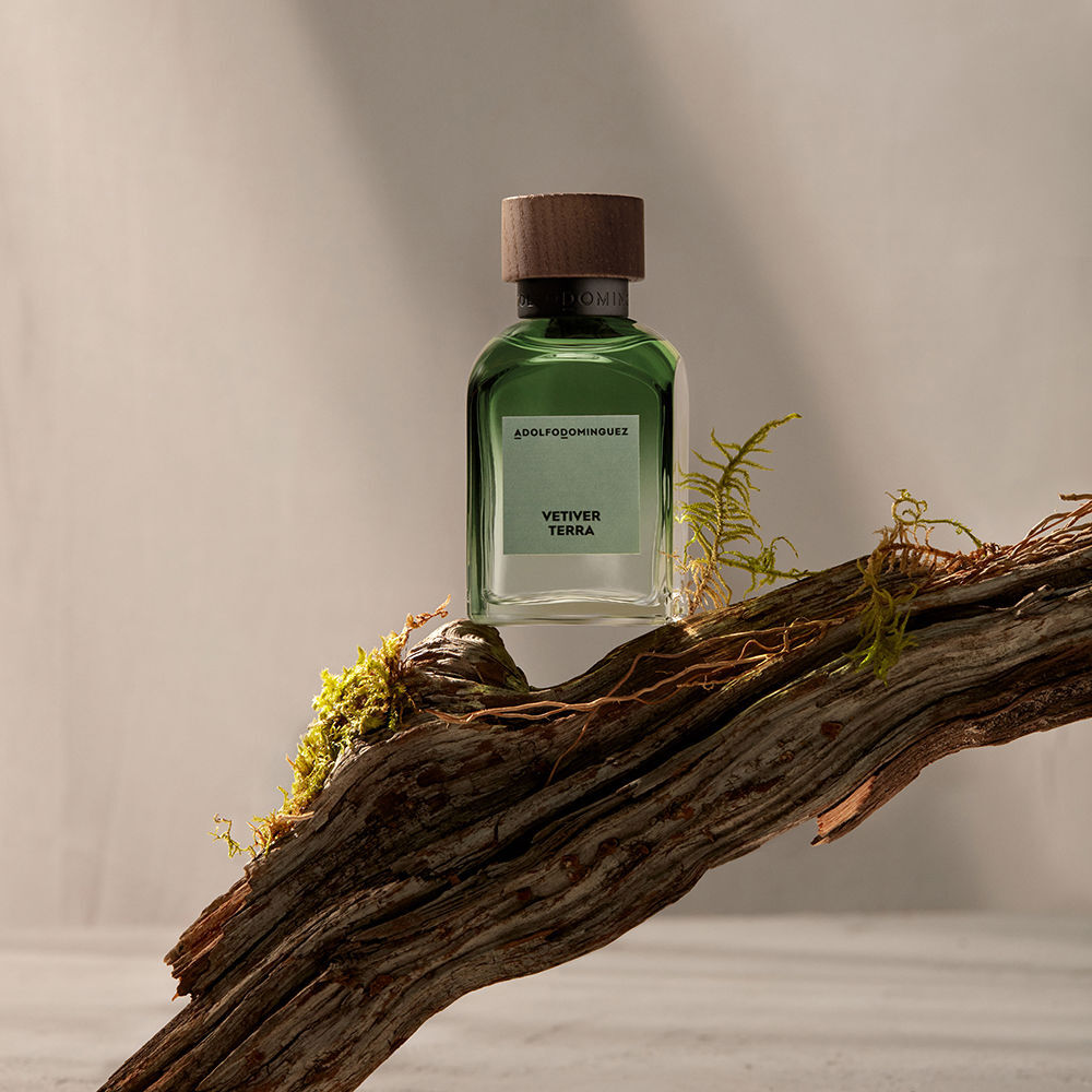 Adolfo Dominguez Vetiver Terra eau de parfum vaporizzatore 120 ml