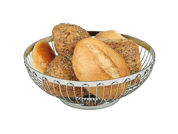 Brotkorb Aps silber Edelstahl T 17.5 cm