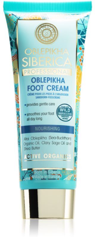 Natura Siberica Oblepikha (Sea-Buckthorn) crème pieds 75 ml