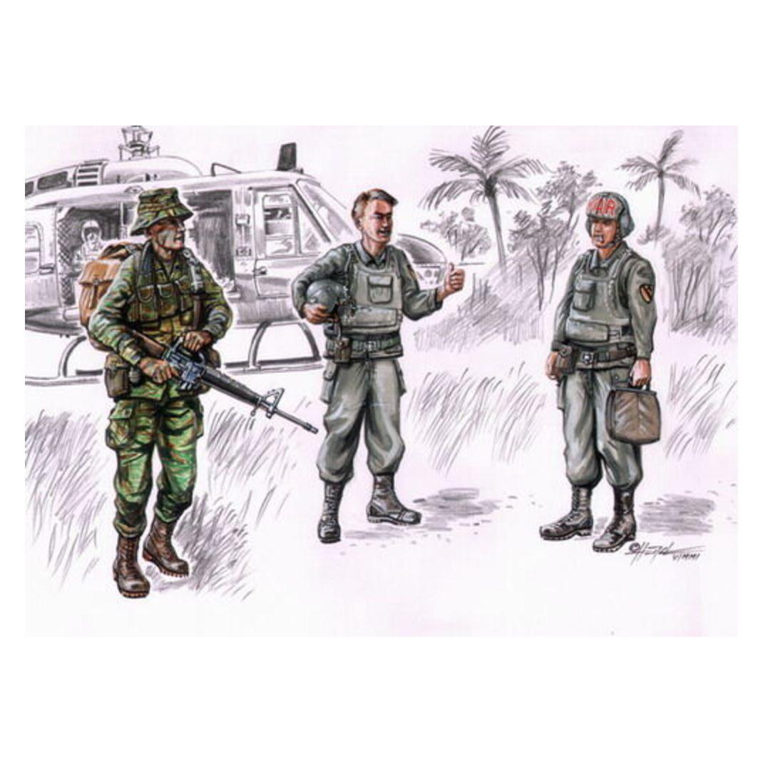 CMK LRRP US Hubschrauber Besatzung Vietnam (129-F72076)