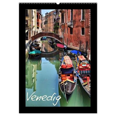 Venedig (Wandkalender 2027 DIN A2 hoch), CALVENDO Monatskalender