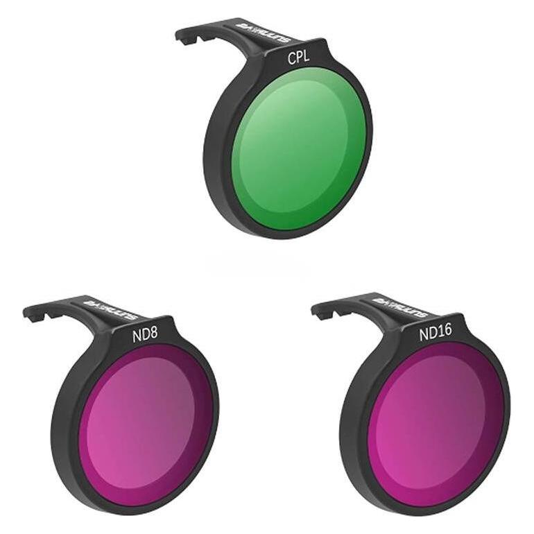 Sunnylife set of three filters for DJI Neo CPL+ND8+ND16 (Drohnen Filter, DJI Neo) (NE-FI874)