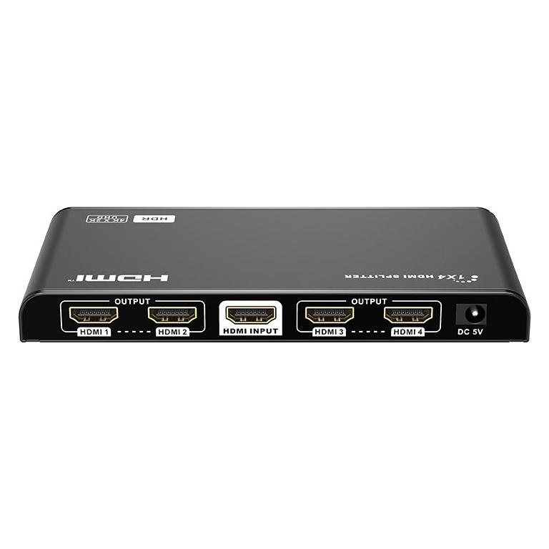Xtend Solarmi XtendLan HDMI distribucní rozbocovac, 1 vstup / 4 výstupy, 4k@60Hz (HDMI-DA14E-4k)