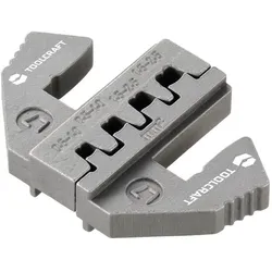 Toolcraft, Zange Zubehör, TO-8659911 Crimpgesenk 0.5 bis 2.5 mm2 Passend für Marke (Zangen)