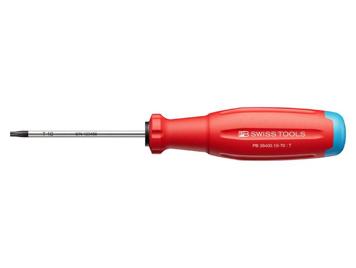 PB Swiss Tools Torx-Schraubenzieher PB 38400 SwissGrip Evo Gr. 10 70 mm