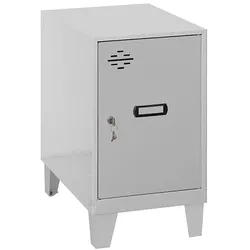 SimonRack Metallschrank mini zerlegt GRAU 575x300x500 mm (Höhe x Länge x Breite)