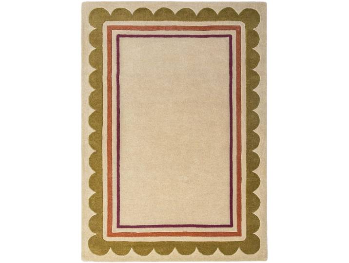 Teppich Lansing NATUR Welle, Düne 100 Prozent Wolle 160 x 230 cm - Material: 100% Wolle
