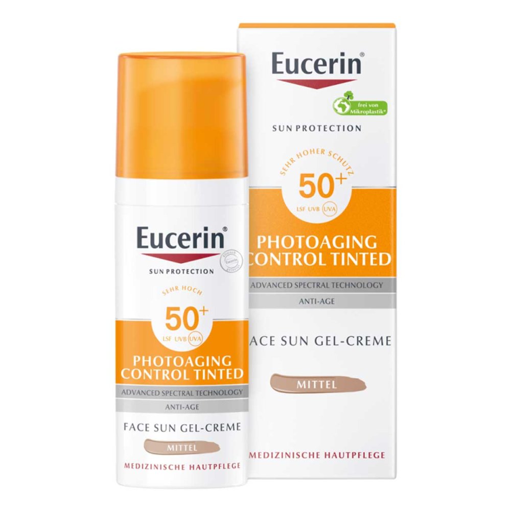 Beiersdorf AG Eucerin Eucerin Sun Photoaging Control Face CC Creme Mittel LSF 50+ 11321322
