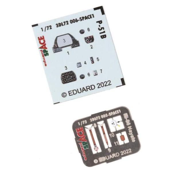 Eduard P-51B SPACE for ARMA HOBBY (3DL72006)