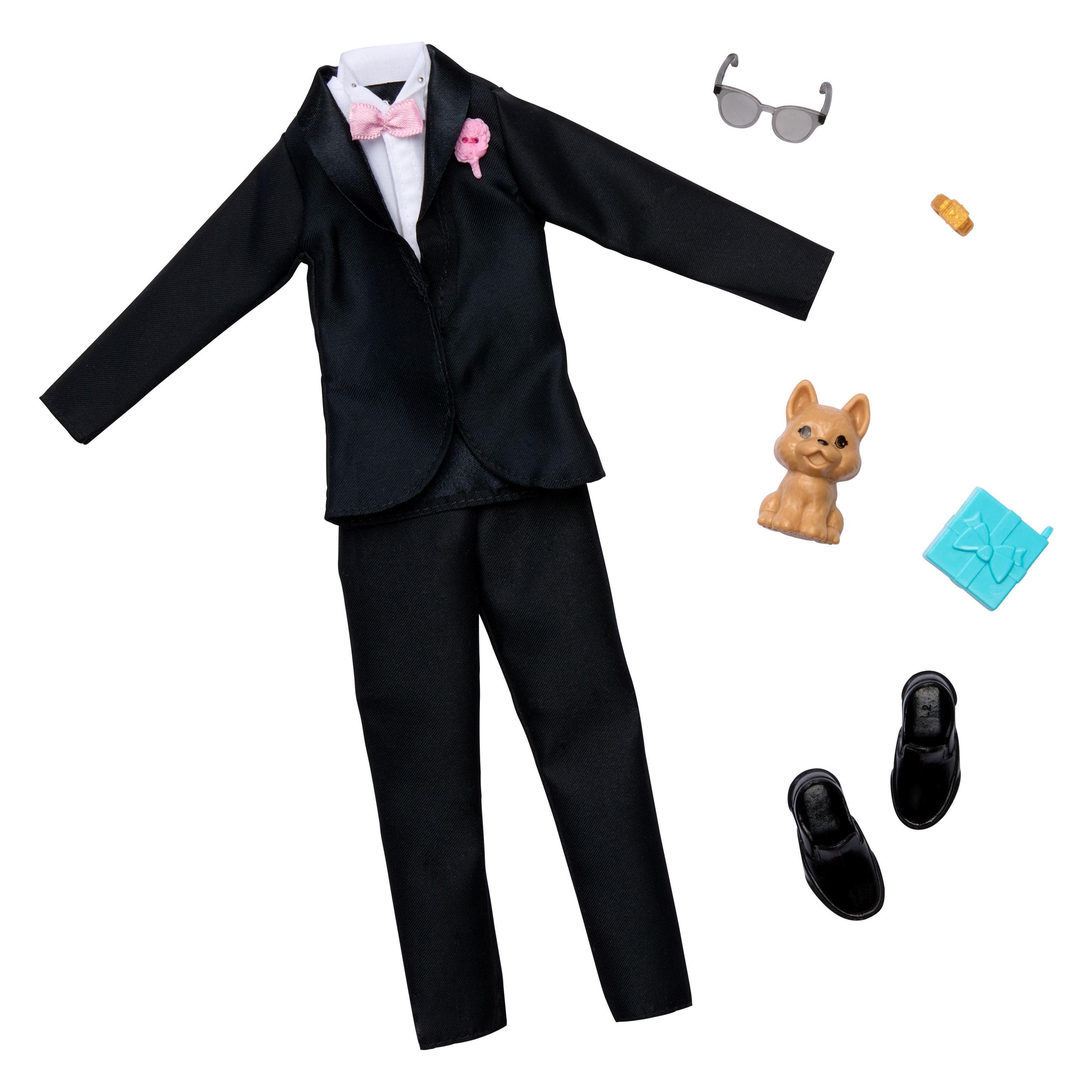 Barbie Fashions 2er-Pack Bräutigam Mode (HWV77)