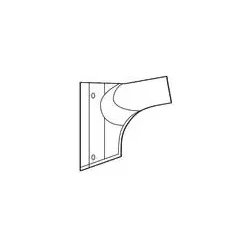 Siteco 5NY51011 Eck-Flansch lackiert