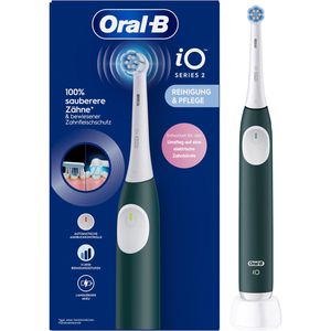Oral-B Elektrische-Zahnbürste iO Series 2, Green, 3 Putzmodi, mit 1 Aufsteckbürste