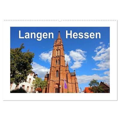 Langen - Hessen (Wandkalender 2027 DIN A2 quer), CALVENDO Monatskalender