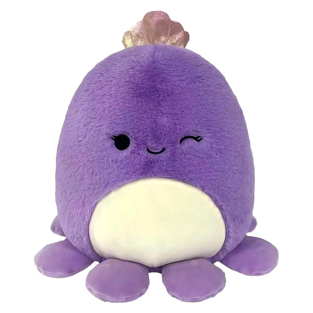 Squishmallows 30 cm P20 Fuzz A Mallows Violet Blaeksprutte (30 cm) (209139)