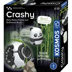 KOSMOS Crashy Robo-Panda Experimentierkasten und Roboterbausatz ab 6 Jahren
