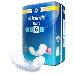 Attends Soft 6 Einlagen 38er Pack 38 St