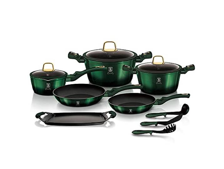 Emerald Collection BH/6066 Kochgeschirr, 12+2-teilig