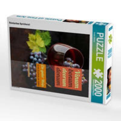 CALVENDO Puzzle Römisches Sprichwort | 2000 Teile Lege-Größe 90x67cm Foto-Puzzle für glückliche Stunden