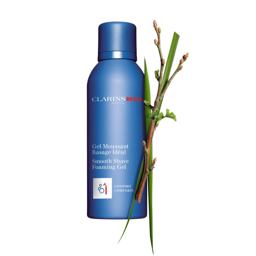 Clarins Gel espumoso de afeitado suave para hombres 150mL
