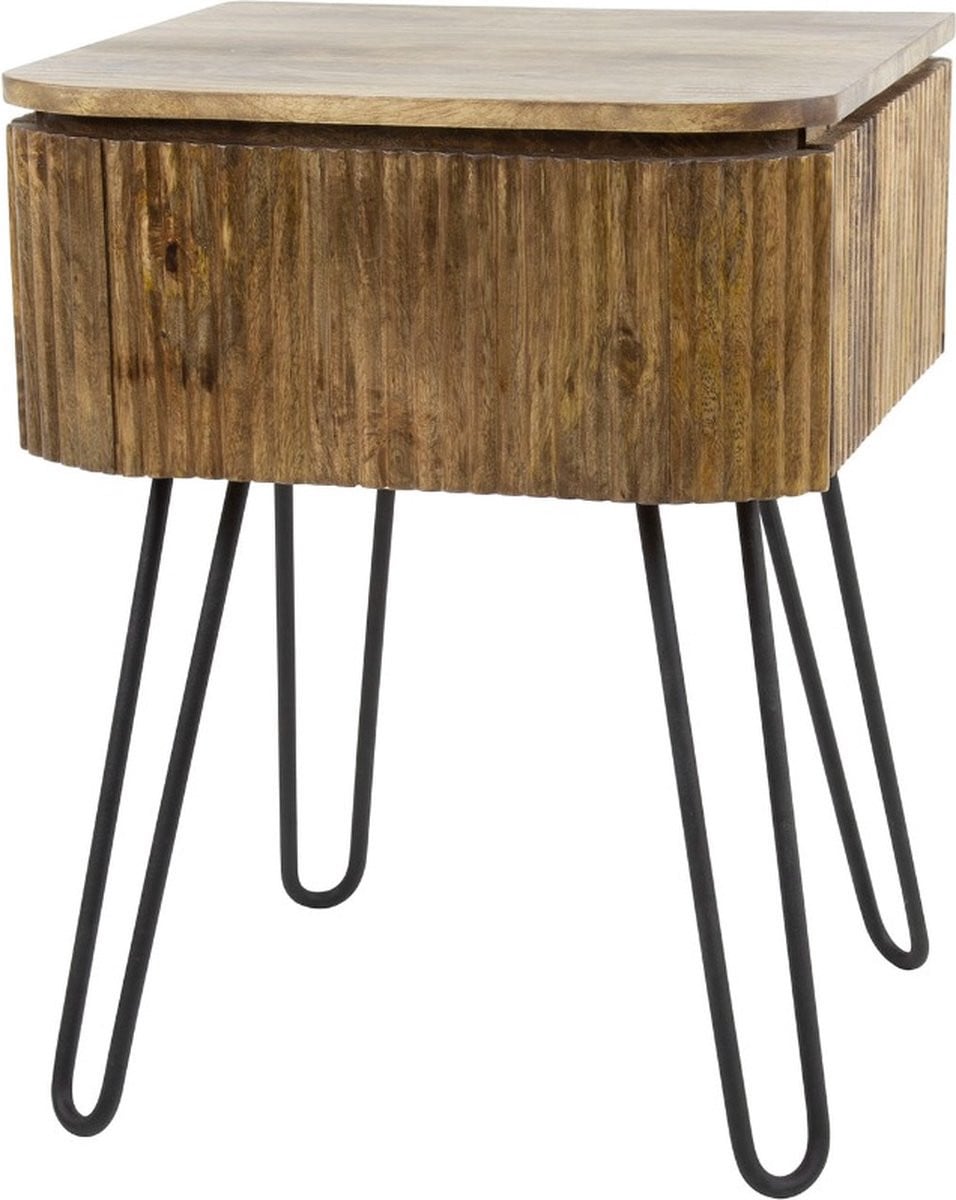 AnLi Style Nachtkastje 1L Wave modern