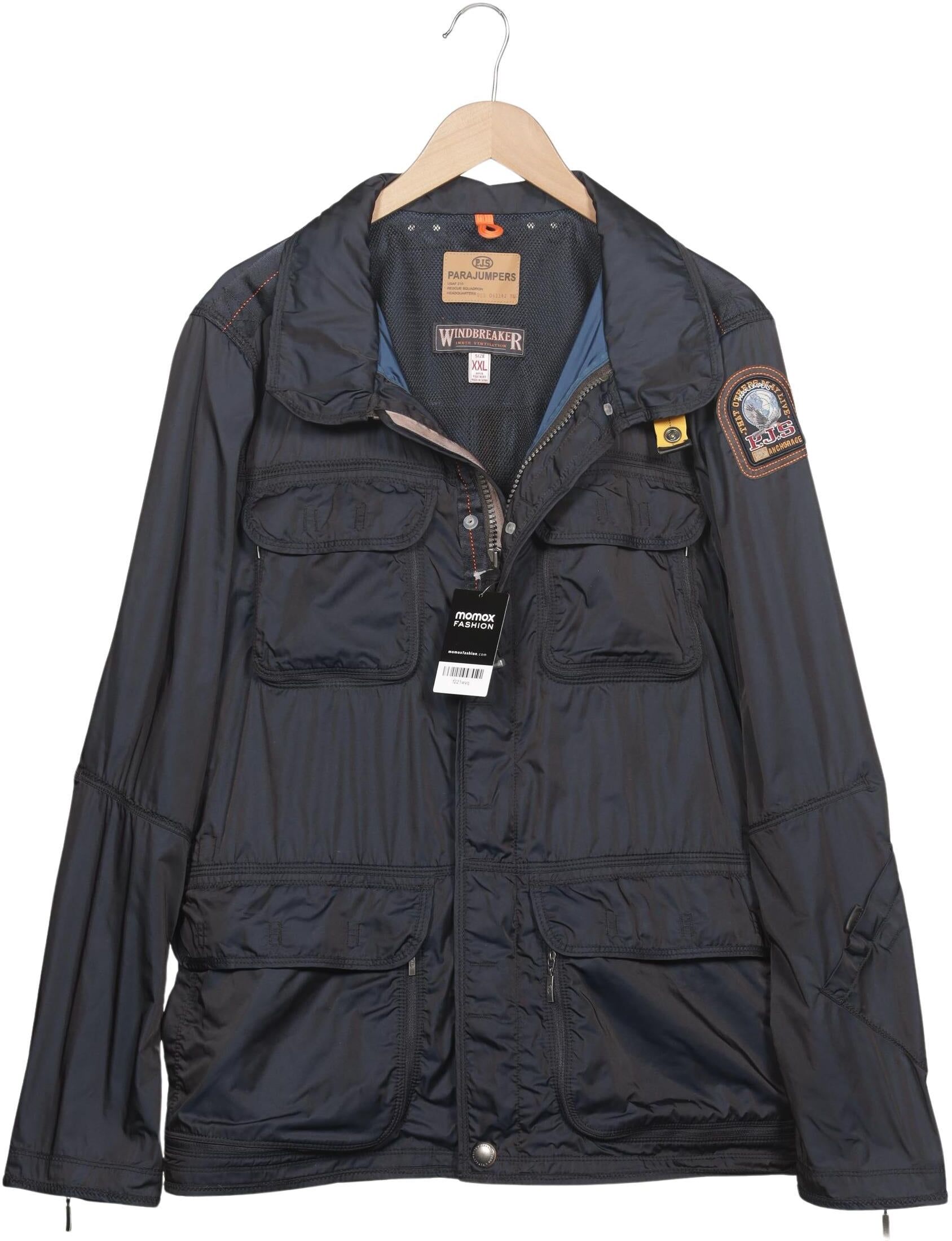 Parajumpers Herren Jacke, Marineblau, Gr. Xxl, kein / Etikett - Second Hand
