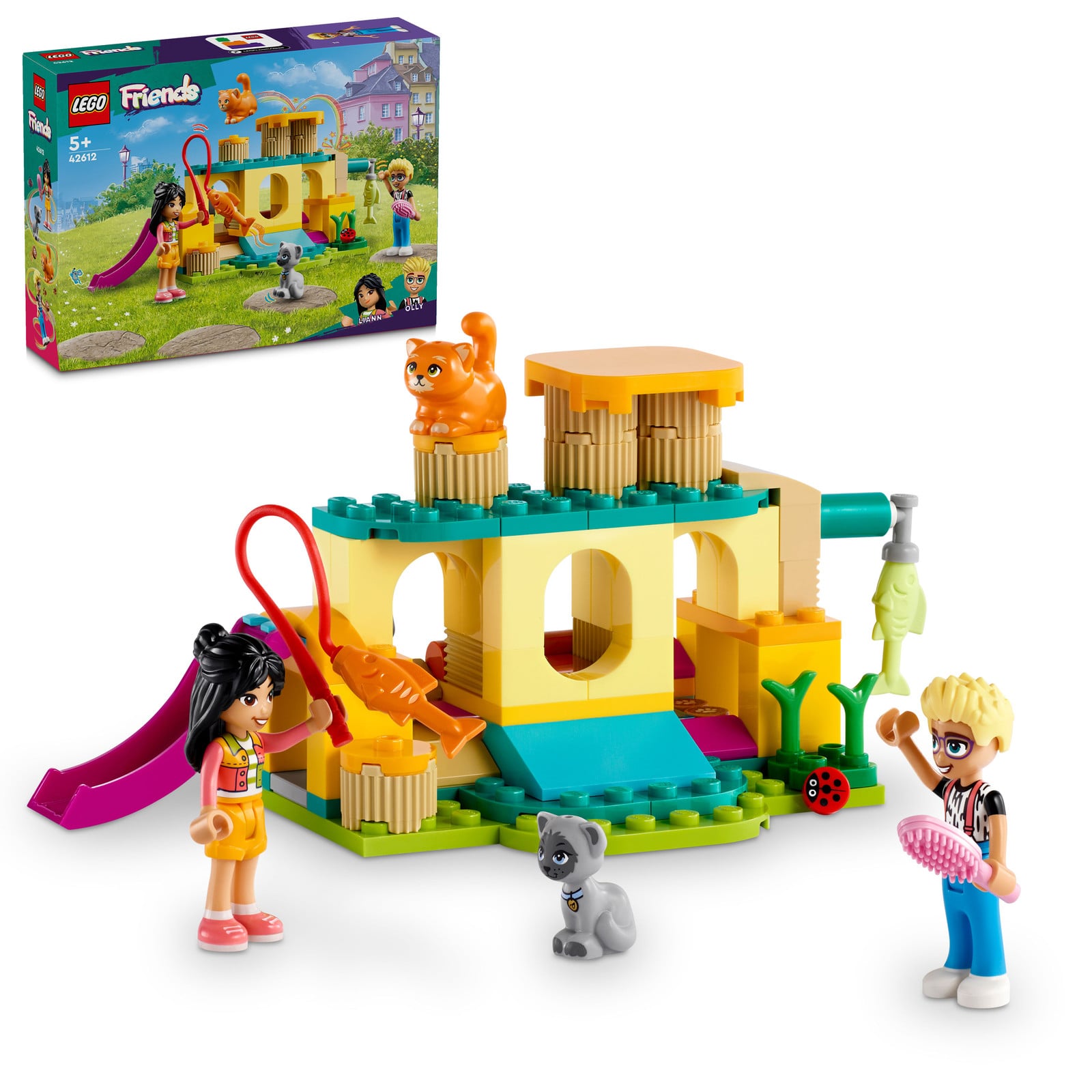 Lego Avonturen op de katten speeltuin