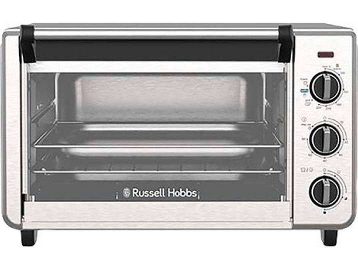 RUSSELL HOBBS Minibackofen Express AIRFRY 26680-56, 5 Funktionen, 20l, Pizza Ø 30cm, Frittierkorb, Backblech & Grillrost