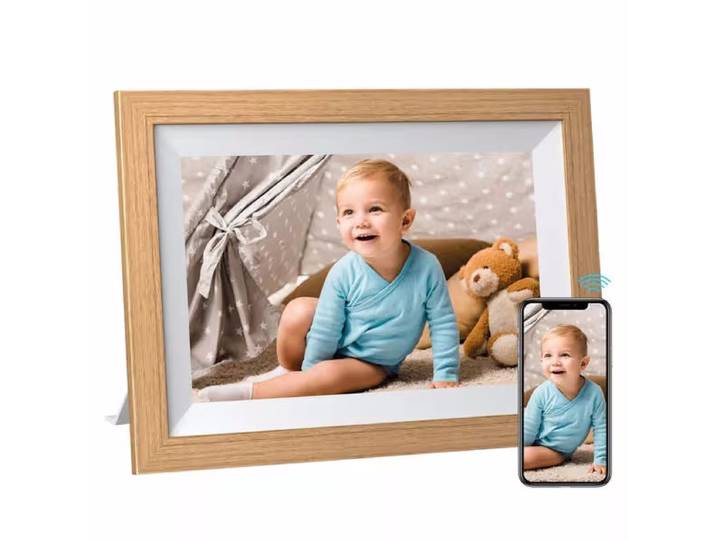 Kodak RCF-1012W Digitaler Bilderrahmen 10  WiFi Wiedergabe von Bildern/Videos über integrierte WLAN-Verbindung – Fotorahmen