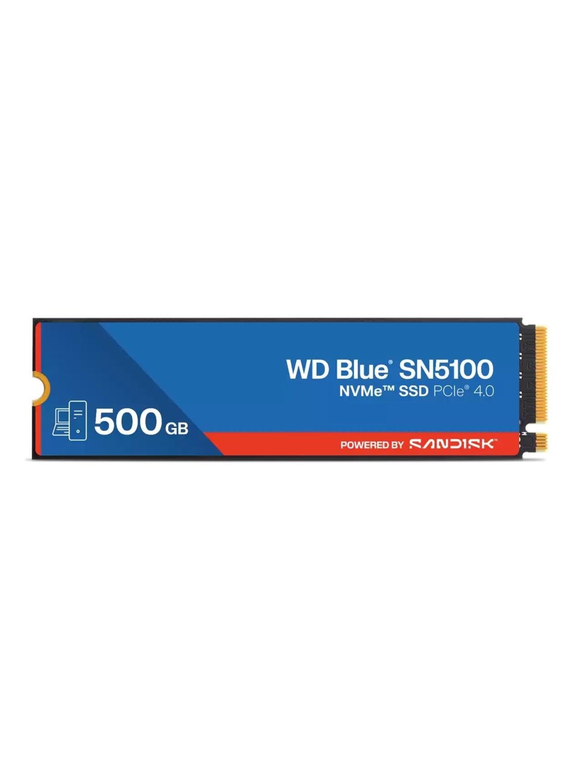 SANDISK WD Blue SN5100 SSD - 500GB - PCIe 4.0 - M.2 2280