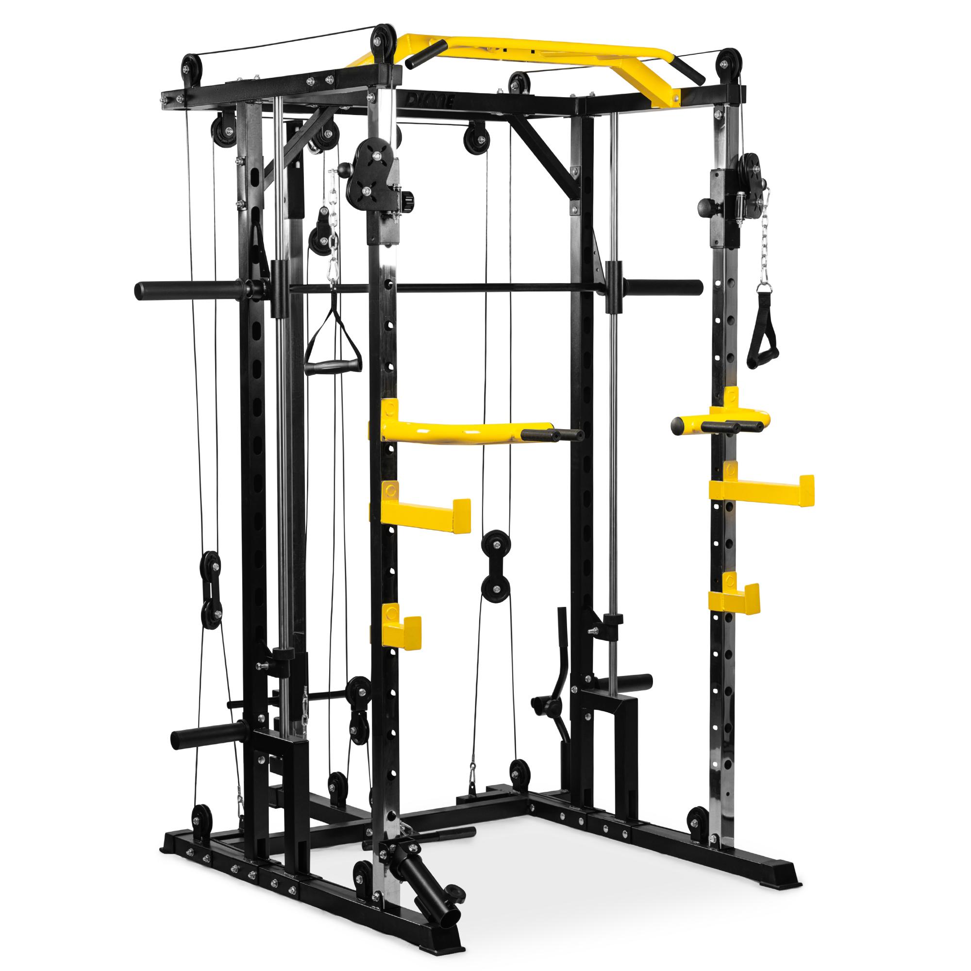 Dione S3 - Smith-Machine - Cable Crossover - Homegym - Power Rack - Multipresse