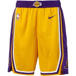 Nike Los Angeles Lakers Basketball-Shorts Herren | Gr. L | gelb - gelb