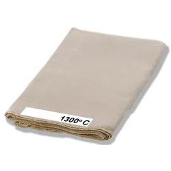 ELMAG Schweißdecke Material Silikatgewebe 900x2000 mm, bis 1.300° C beidseitig mit Hochtemperaturbeschichtung - 57281