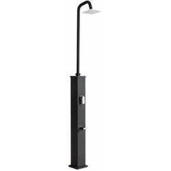Steinbach Solardusche "Deluxe Supreme",schwarz,20 x 20 x 226 cm